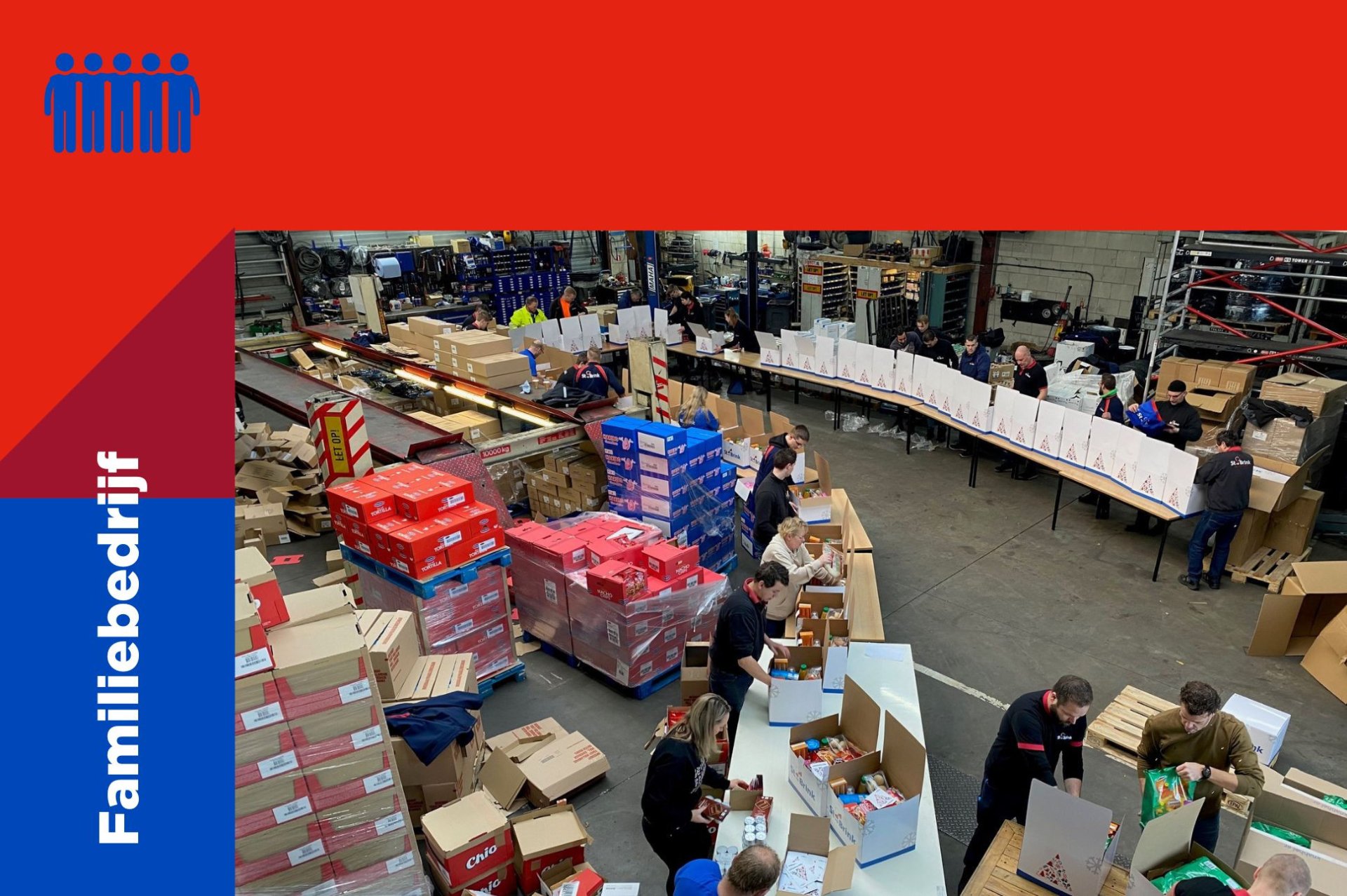 St vd Brink pakt eigen kerstpakketten in 2022