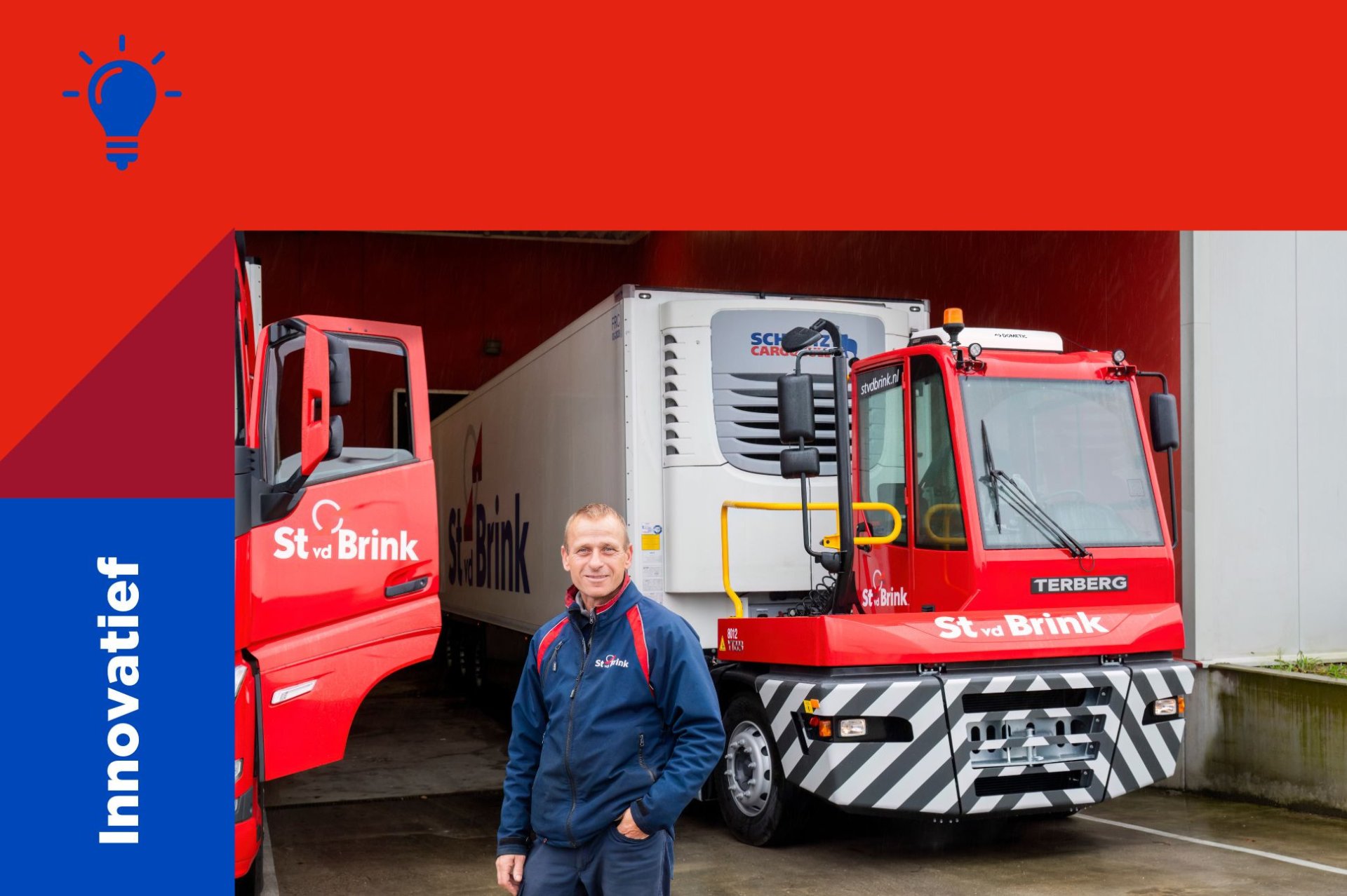 St vd Brink neemt nieuwe terminal trekkers in gebruik
