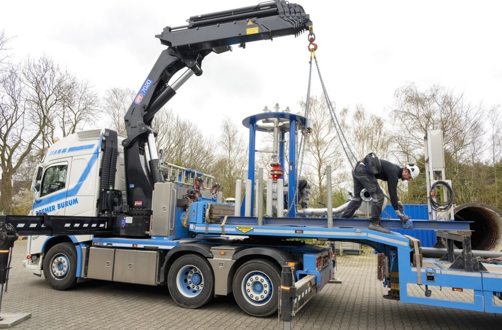 Patrick Top chauffeur bij Bremer Transport