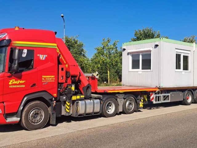 Vrachtwagenchauffeur CE kraantransport Euser