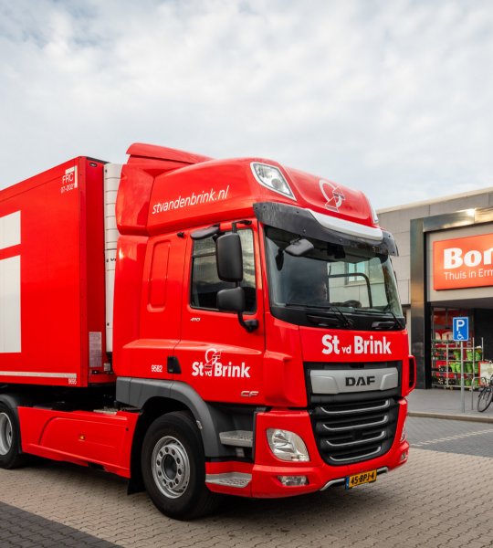 Supermarktdistributie door St vd Brink voor Nettorama