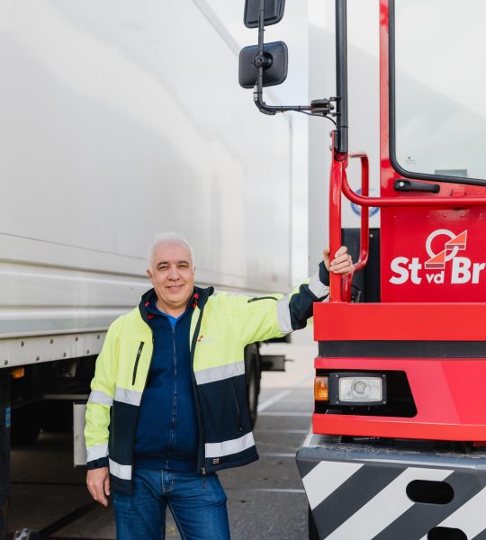 Rangeerder bij St vd Brink