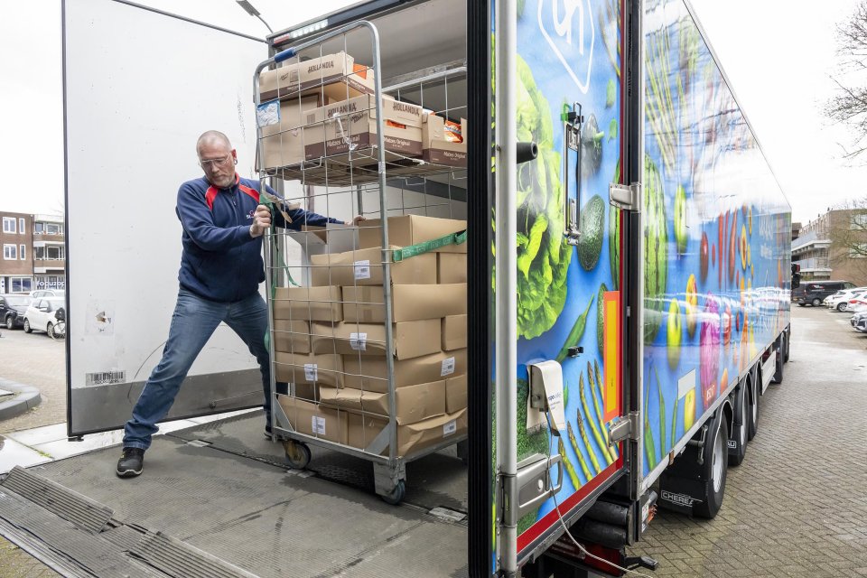 Chauffeur CE Albert Heijn bij St vd Brink